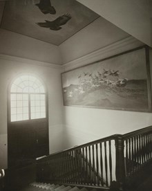 Fotografi av trapphuset på Thielska Galleriet