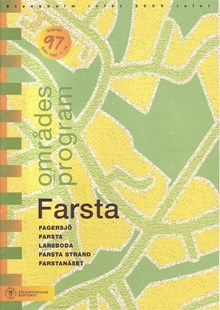 Områdesprogram för Farsta 1997