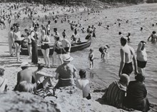 Flatenbadet. Badliv 1936