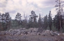 Gravfält, fornlämning RAÄ 166 i Spånga socken, Akalla