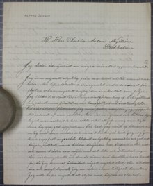 Brottsbelastad timmerman påstår sig ha uppfunnit hypereffektiv ångmaskin - brev till Dr Nyström 1882
