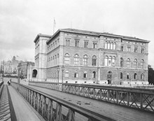 Nationalmuseum sett från Skeppsholmsbron