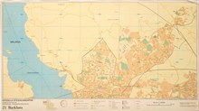 Karta "Backlura" år 1954
