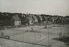 Smedslättens tennisbanor 1933