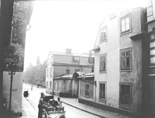 Pechlinska huset, Blasieholmsgatan 1. Hörnet av Hovslagargatan