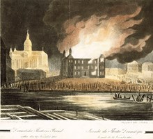 Dramatiska teaterns brand natten 24/11 1825