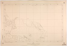 1924 års karta över Brännkyrka del 11 (Skarpnäck och Bagarmossen)