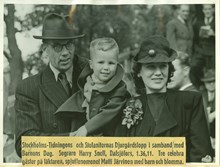 Djurgårdsloppet 1942: Tre celebra gäster på läktaren