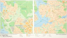 Karta "Skrubba" och "Trollbäcken” år 1996
