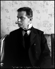 Porträtt av ministern, statsrådet Sigurd Ibsen