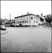 Kvarteret Täppan. Foto från hörnet av Bjurholmsgatan. Hus G och H