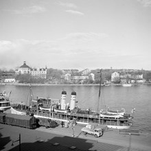 Ångfartyg vid Skeppsbron