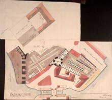Situationsplan över Slussenområdet 1771