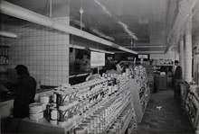 Västertorps självbetjäningsbutik 1950