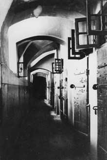 Korridor i Rannsakningsfängelset, Myntgatan 6
