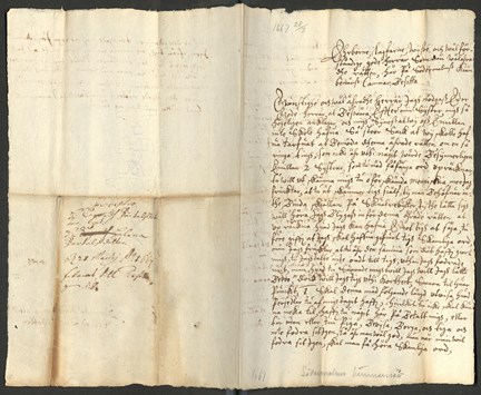 Segred Bertilsdotters svar på systern Helenas anklagelser 1667.