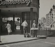 Norra Bantorget. Kålförsäljning 1950-tal 