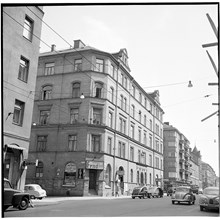 Linnégatan vid Nybergsgatan