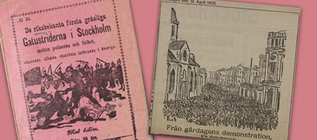 Två källor: vad hände vid rösträttsdemonstrationen 1902?