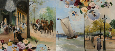 Årstiderna i fyra stockholmsmotiv