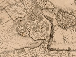 Karta från 1702