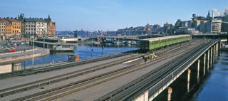 Tunnelbanan på Centralbron
