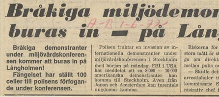 FN:s miljökonferens 1972