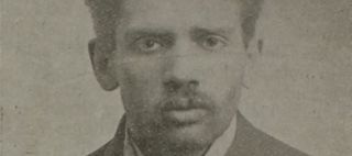 Svartvitt foto på Josef Skoutelsky