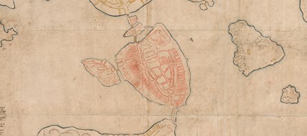 1625 års karta över Stockholm