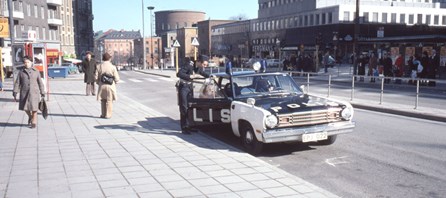 Poliser och domstolar i Stockholm