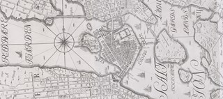 Karta från 1733