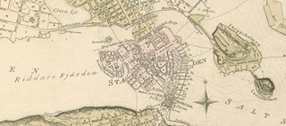 Karta från 1828