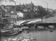 Stockholms hamn - Slussen 1932