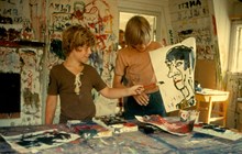 Barnens ö: Två pojkar som målar
