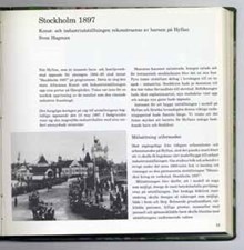 Stockholm 1897:  konst- och industriutställningen rekonstrueras av barnen på Hyllan / Sven Hagman