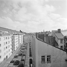 Kv. Höken, från Götgatan 67. Takterrasser