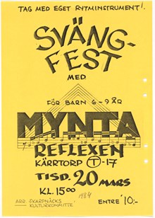 Musikfest för barn, Skarpnäcks kulturkommitté 1984