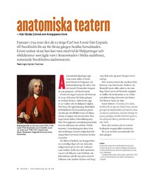Anatomiska teatern : här lärde Linné om kroppens inre / text: Ingrid Dyhlén-Täckman