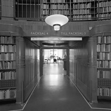 Stockholms Stadsbibliotek. Utlåningshall 301