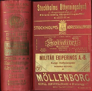 Stockholms adresskalender 1916