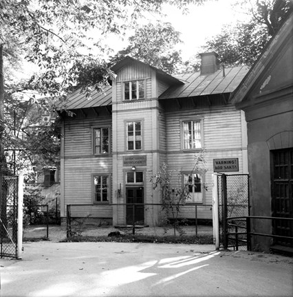 Hus vid Sabbatsbergs brunnslasarett