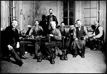 Skomakare anställda vid Svea Livgarde 1917