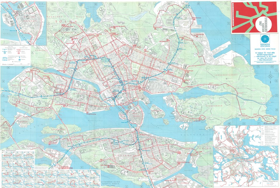Stockholmskarta, 1967 - Stockholmskällan