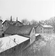 Årstadal 1.2.3. vid Liljeholmsvägen, före rivning 1961