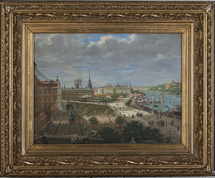 Utsikt över Slussen