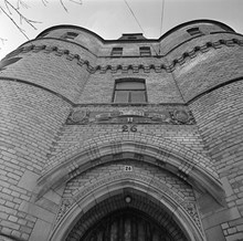 Östermalmsfängelset. Porttornet, Östermalmsgatan 26