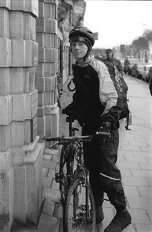 Cykelbud på Strandvägen, Östermalm