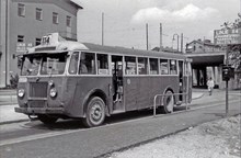Buss på linje 114 i Alvik