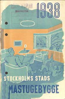 Stockholms stads småstugebygge 1938