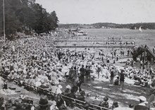 Solviksbadet. Badliv 1931